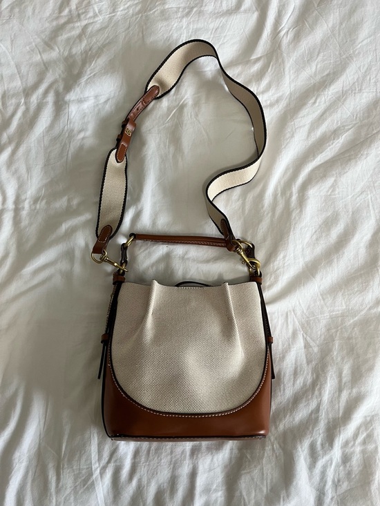 Zara Handbags - Zara Crossbody Bucket Bag
